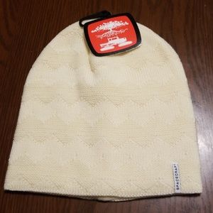 Spacecraft vintage cordelia ivory knit beanie g320